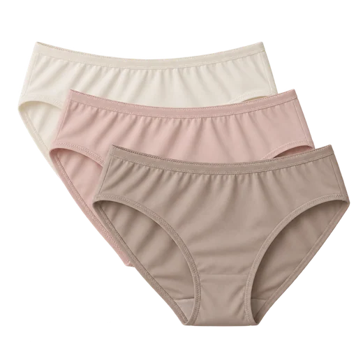 Paquete de tres pantys en tonos neutros