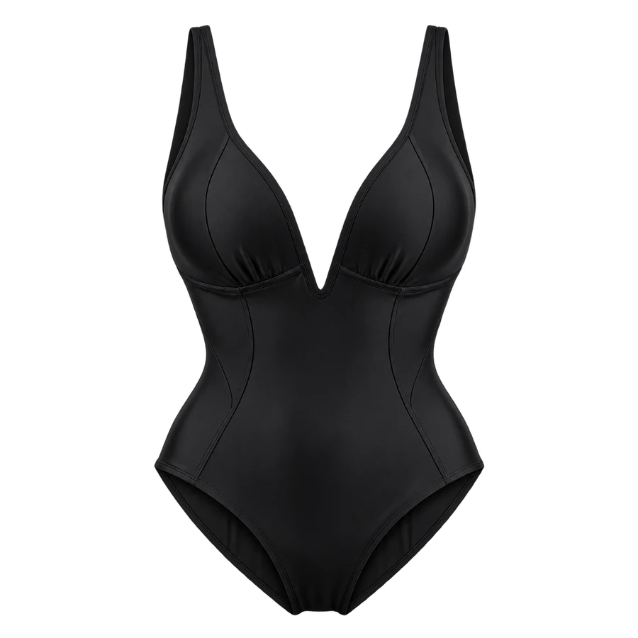 Traje de baño entero negro